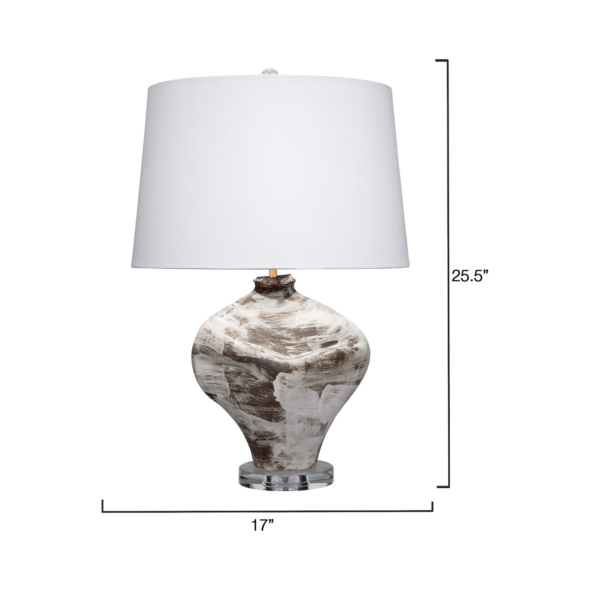 Maurice Table Lamp - line drawing.