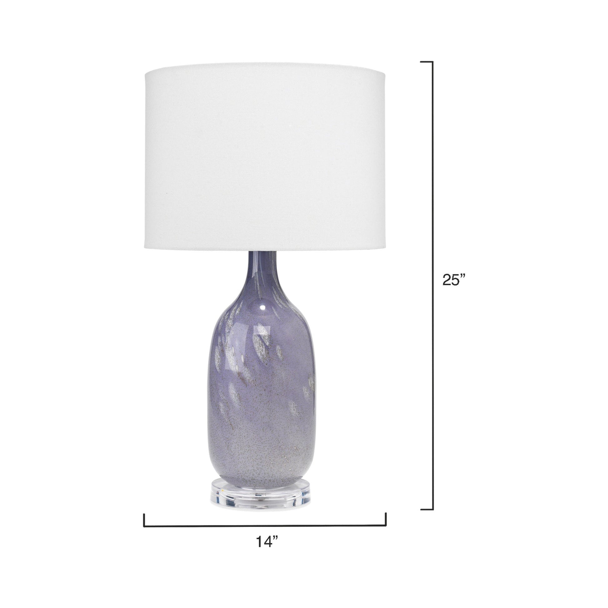 Maya Table Lamp - line drawing.