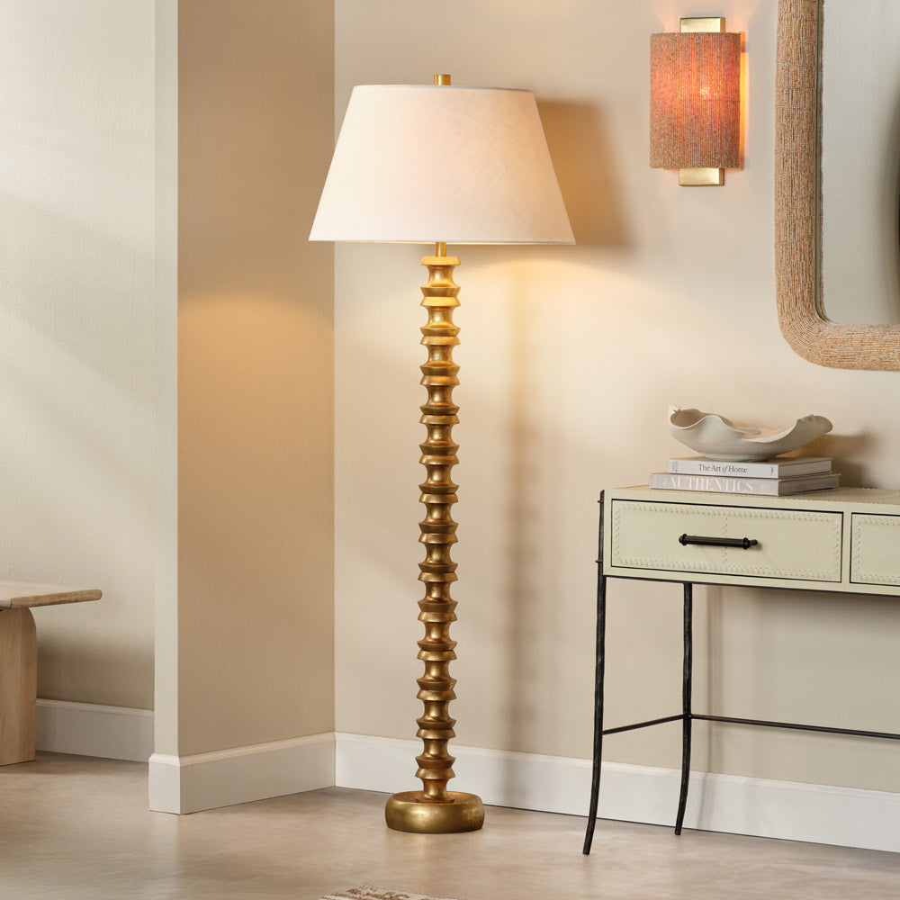 Melrose Floor Lamp in living room.