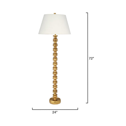Melrose Floor Lamp - line drawing.