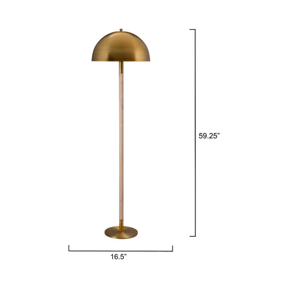 Merlin Floor Lamp - line drawing.