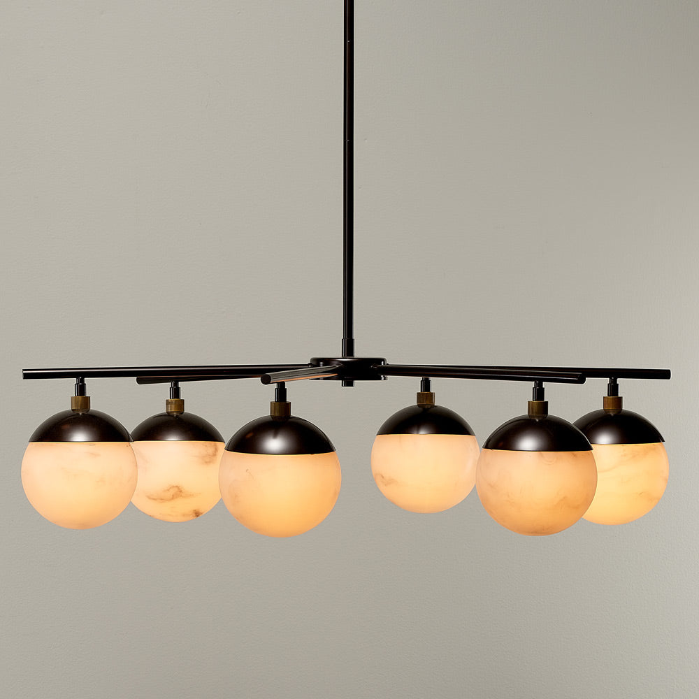 Metro Chandelier in Detail.