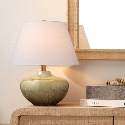 Monroe Table Lamp in living room.