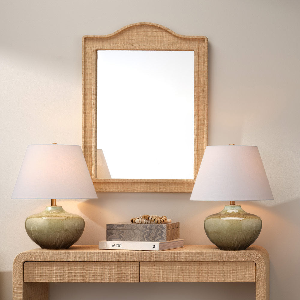 Monroe Table Lamp in living room.