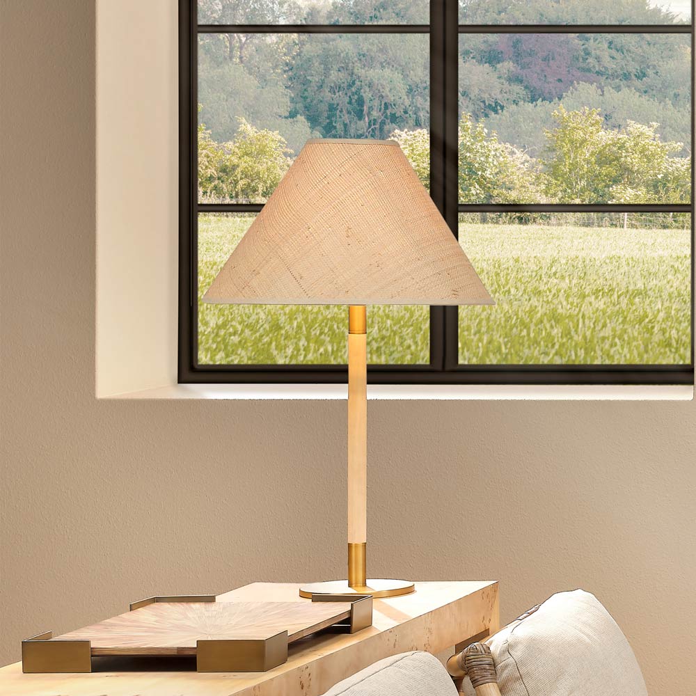 Morgana Table Lamp in living room.