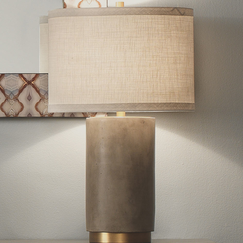 Mortar Table Lamp in Detail.
