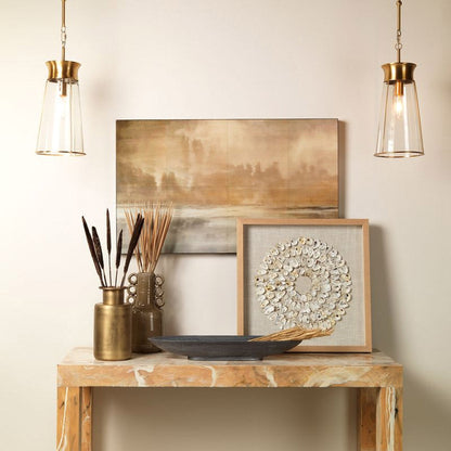 Nara Pendant Light in living room.