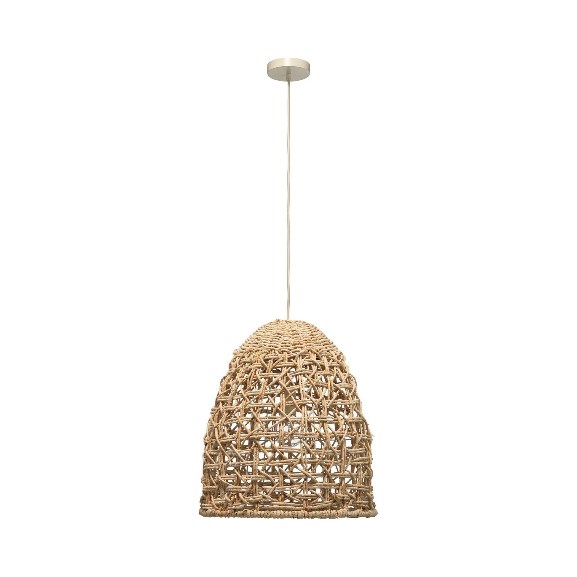 Netted Pendant Light in Detail.
