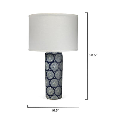Neva Table Lamp - line drawing.