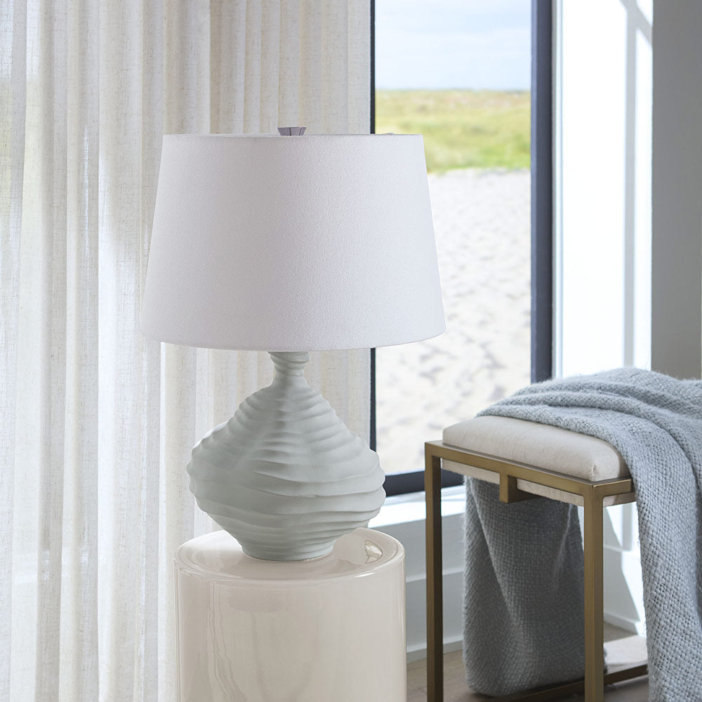 Oasis Table Lamp in living room.