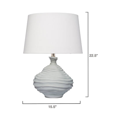 Oasis Table Lamp - line drawing.
