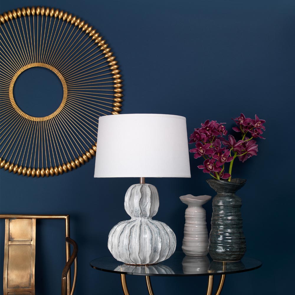 Oceane Table Lamp in living room.