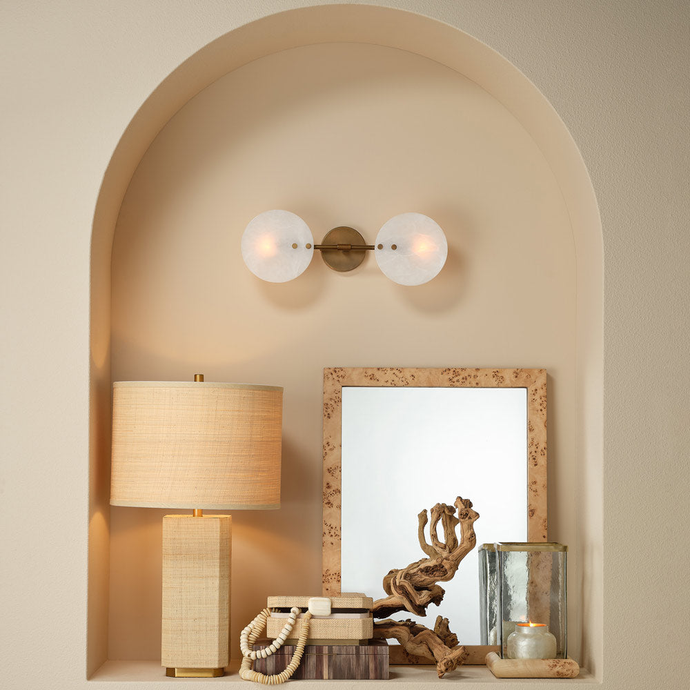 Oracle Wall Light in living room.