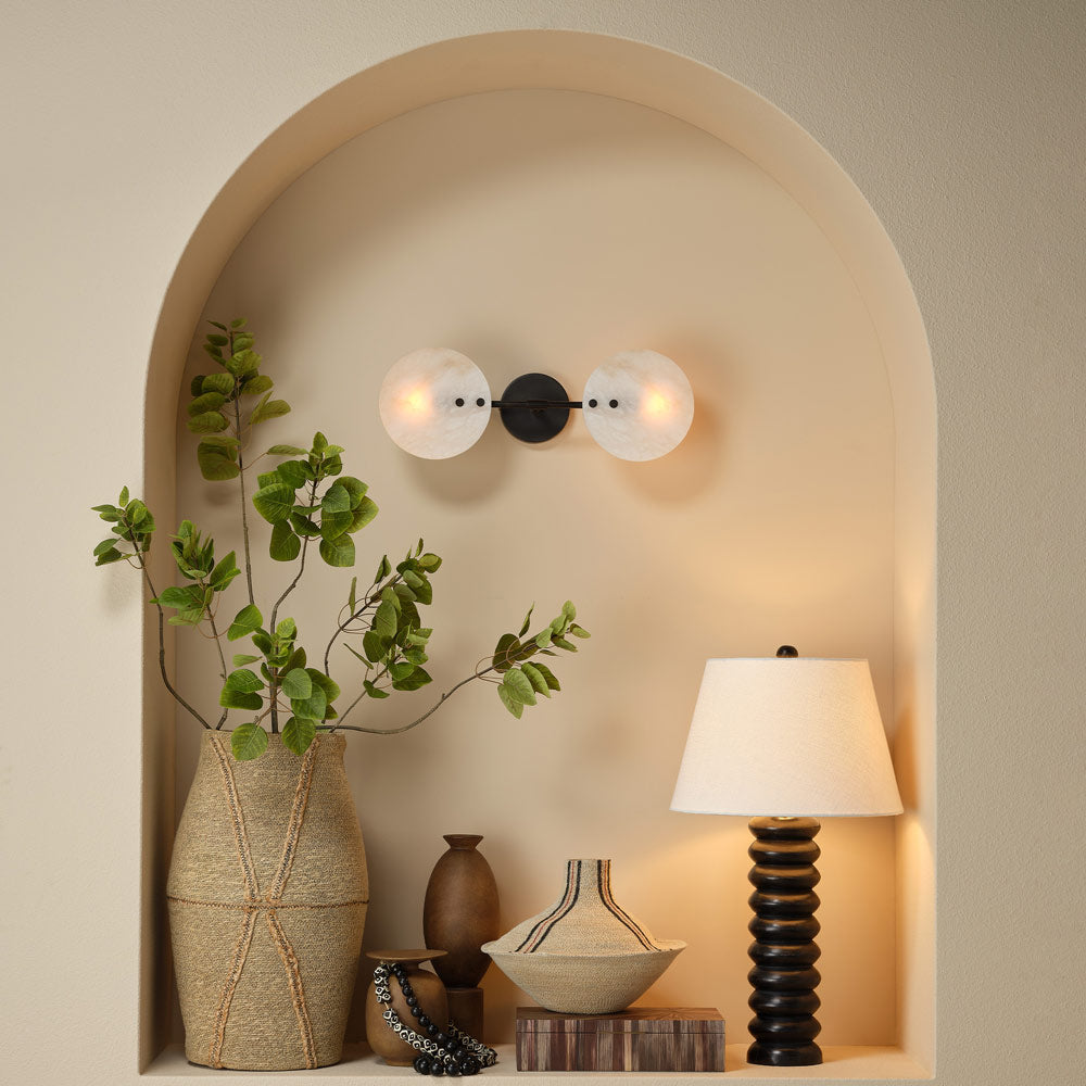 Oracle Wall Light in living room.