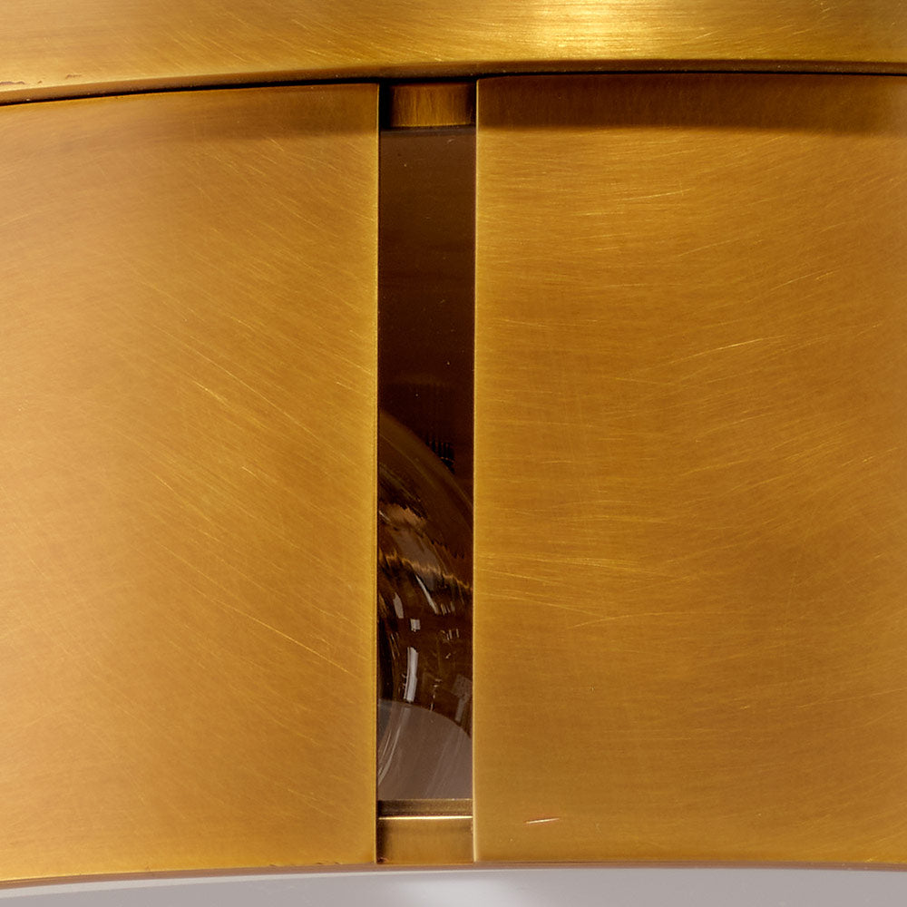 Orbit Flush Mount Ceiling Light in Detail.