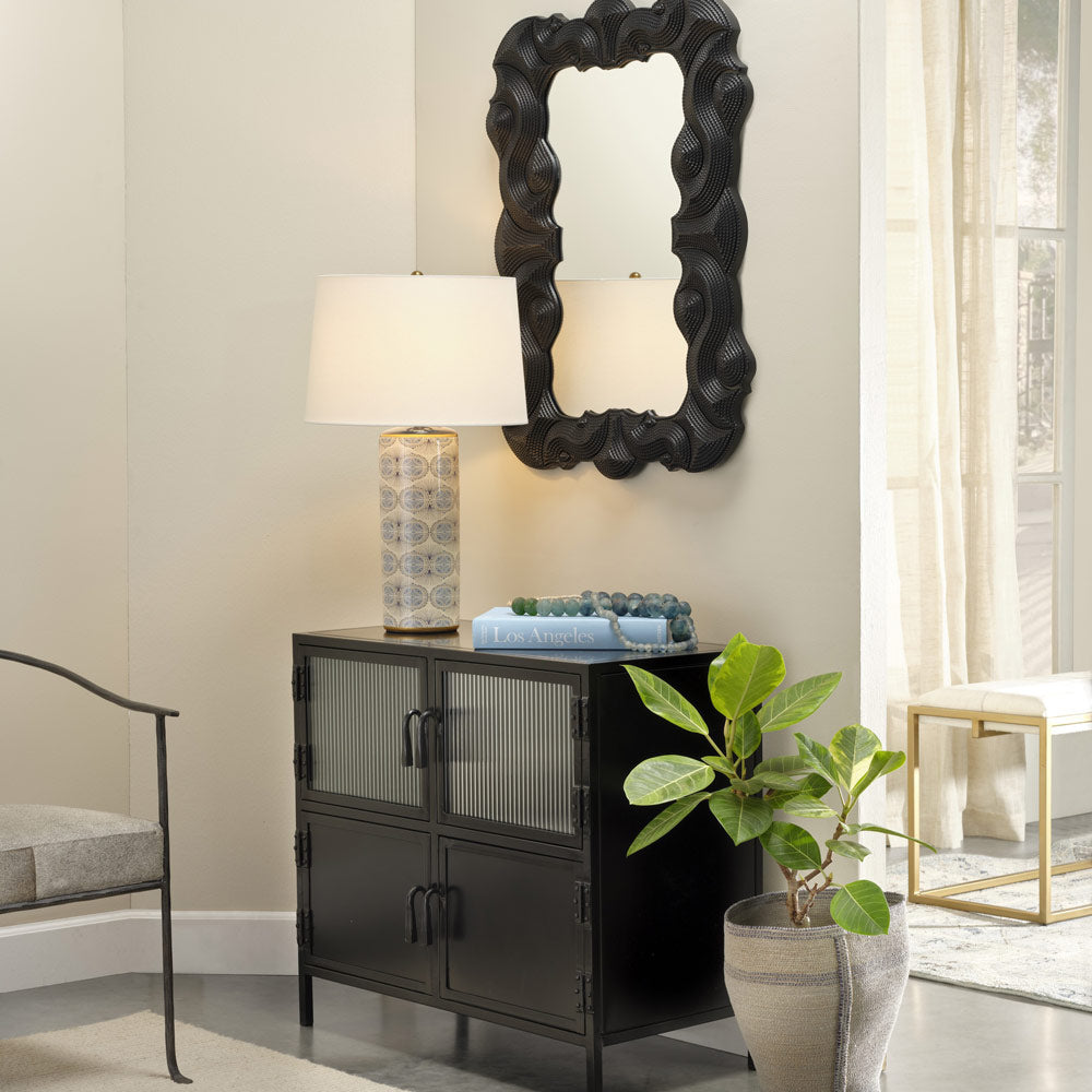 Orbital Table Lamp in living room.