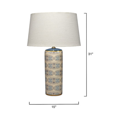Orbital Table Lamp - line drawing.