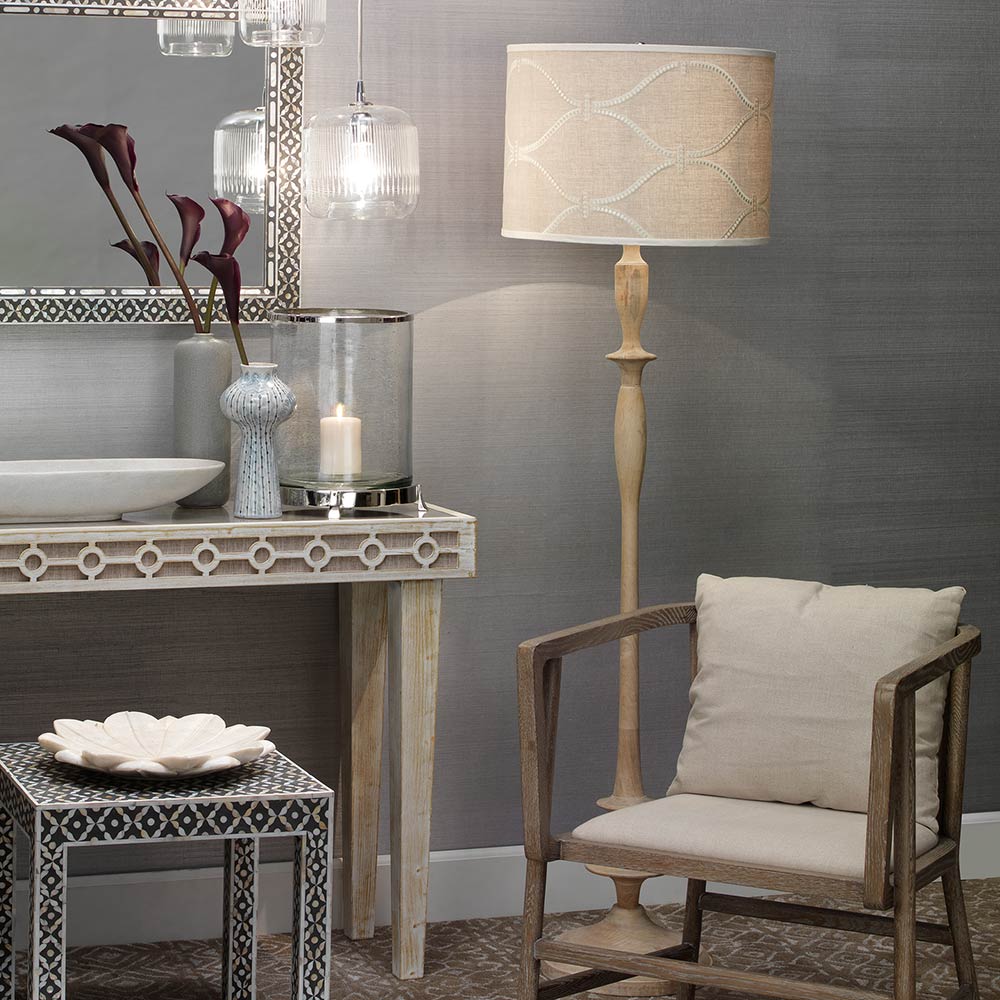 Petite Paro Floor Lamp in Detail.