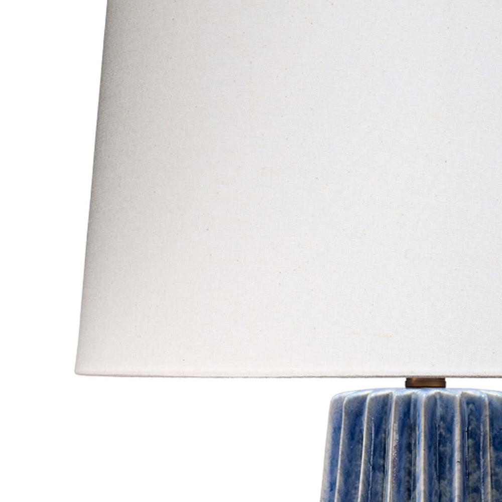 Pleated Table Lamp in Detail.