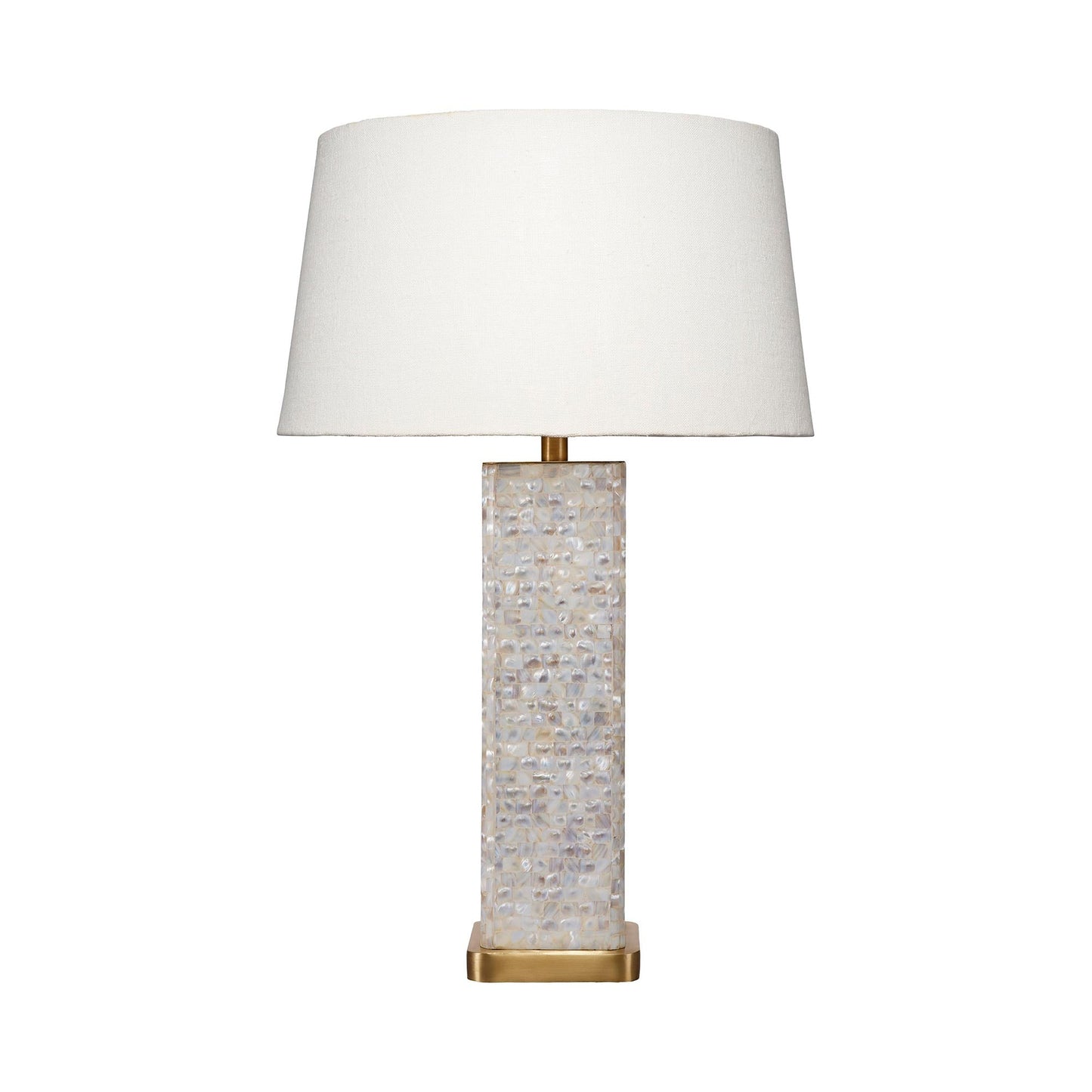 Preston Table Lamp in White.