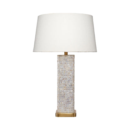Preston Table Lamp in White.