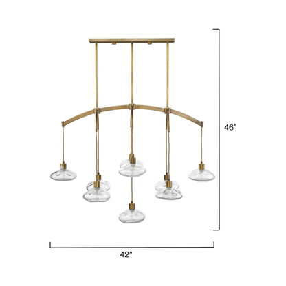Reservoir Chandelier - line drawing.