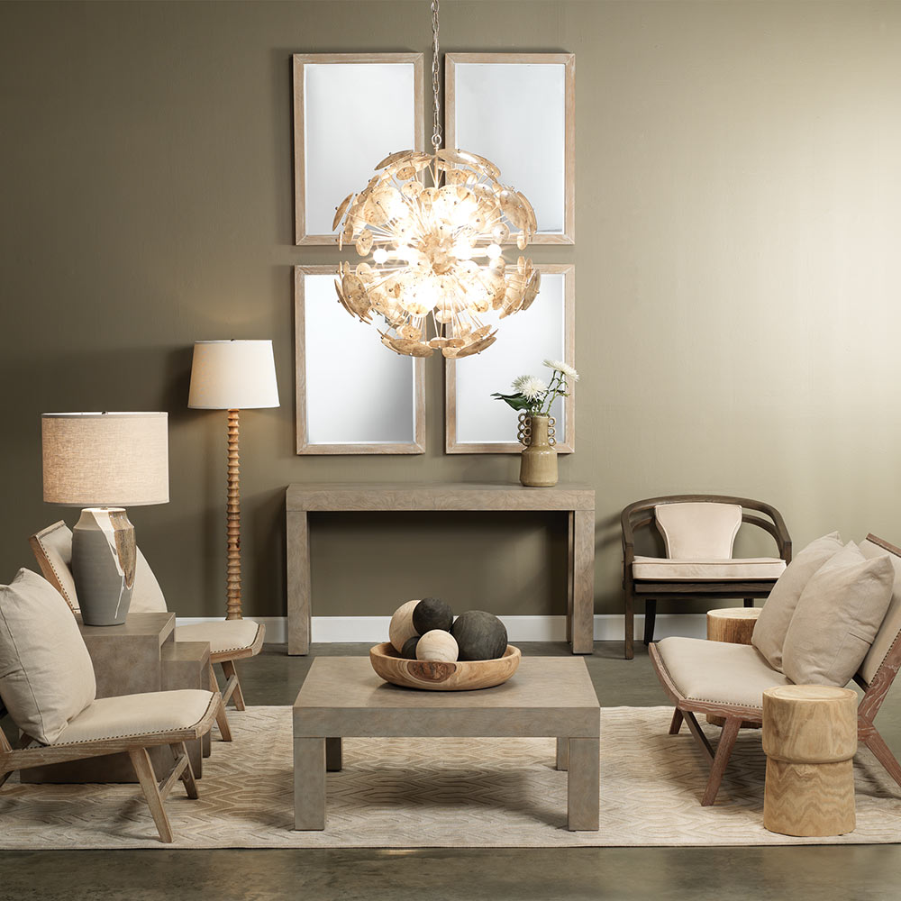 Revolution Floor Lamp in living room.