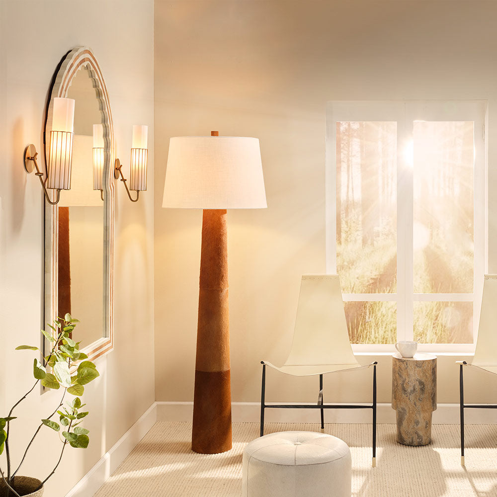 Robertson Floor Lamp in living room.