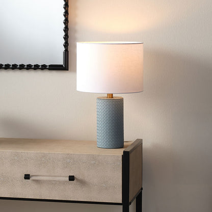 Roman Table Lamp in Detail.