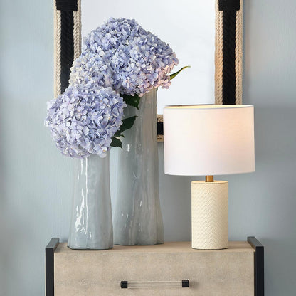 Roman Table Lamp in Detail.