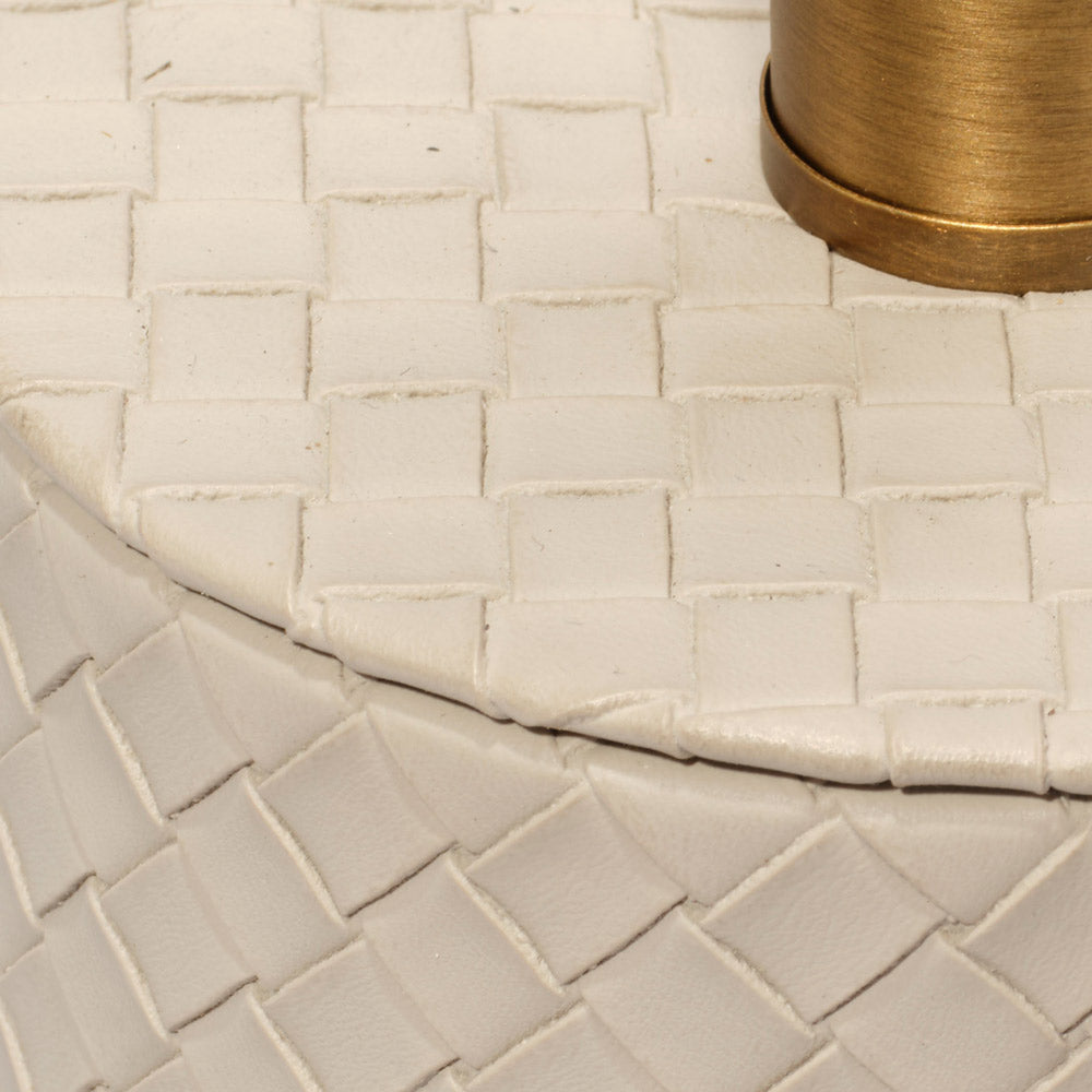 Roman Table Lamp in Detail.