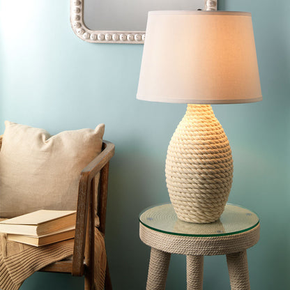 Rope Table Lamp in Detail.