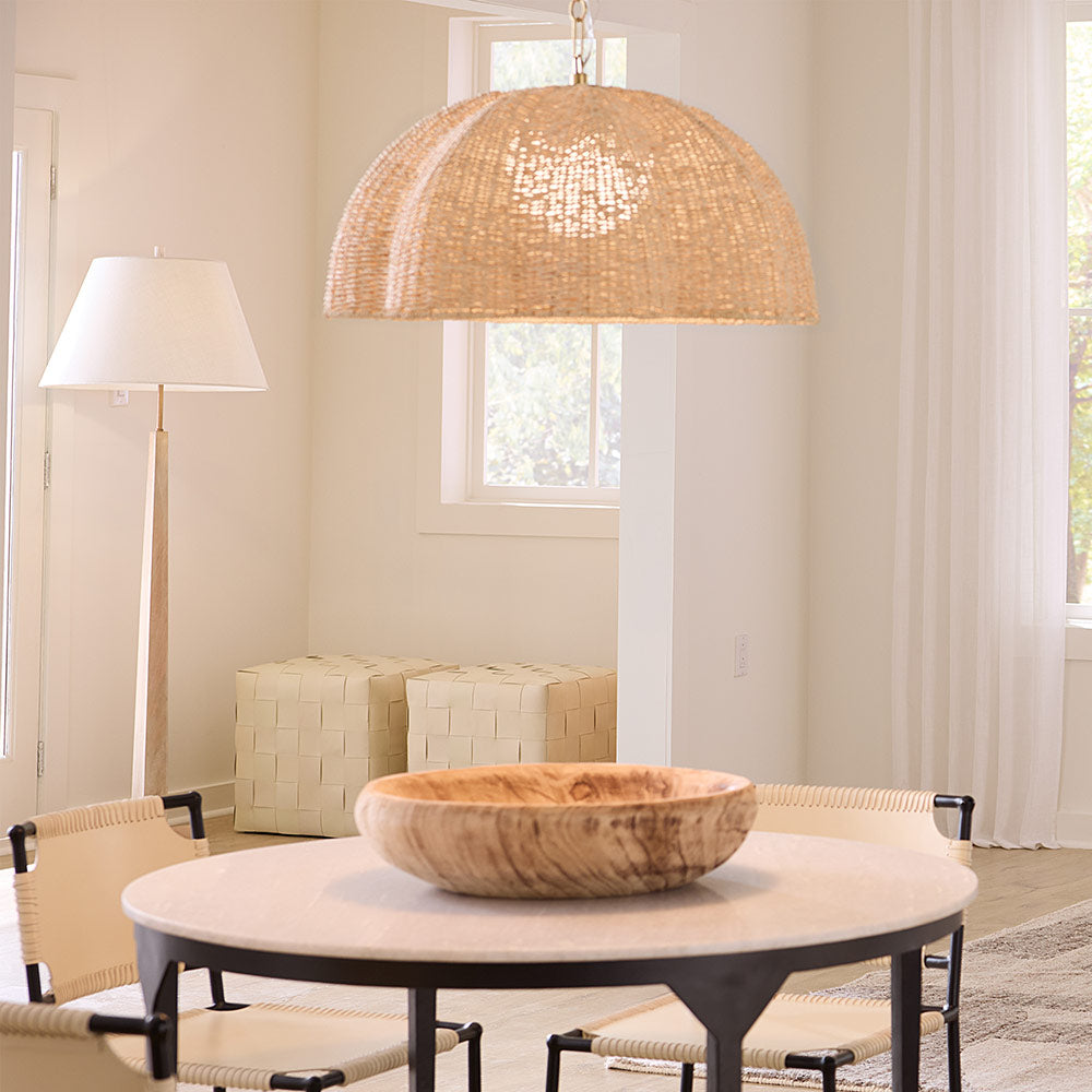 Rosemary Pendant Light in dining room.