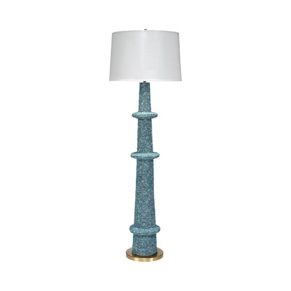 Rowan Floor Lamp in Blue.