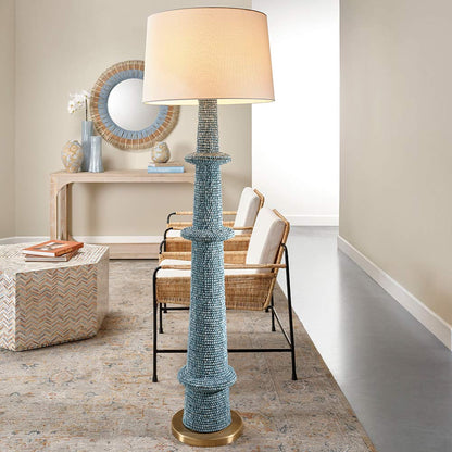 Rowan Floor Lamp in living room.