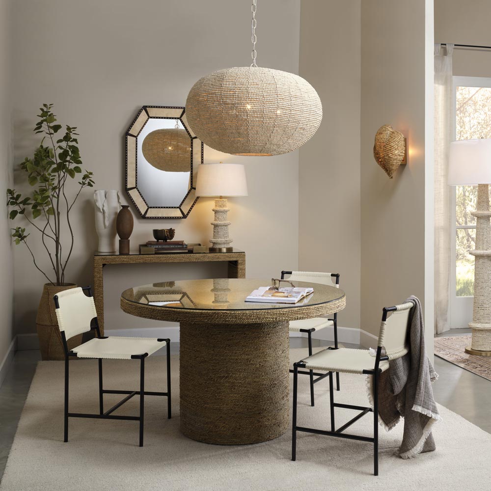 Rowan Table Lamp in living room.