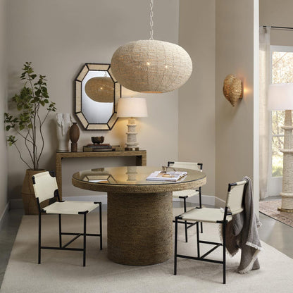 Rowan Table Lamp in living room.
