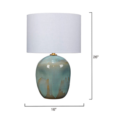 Salvador Table Lamp - line drawing.