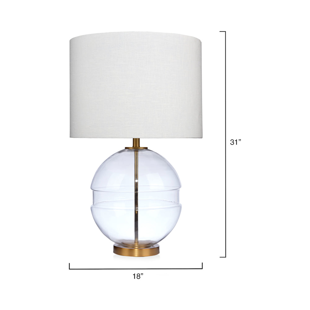 Satellite Table Lamp - line drawing.