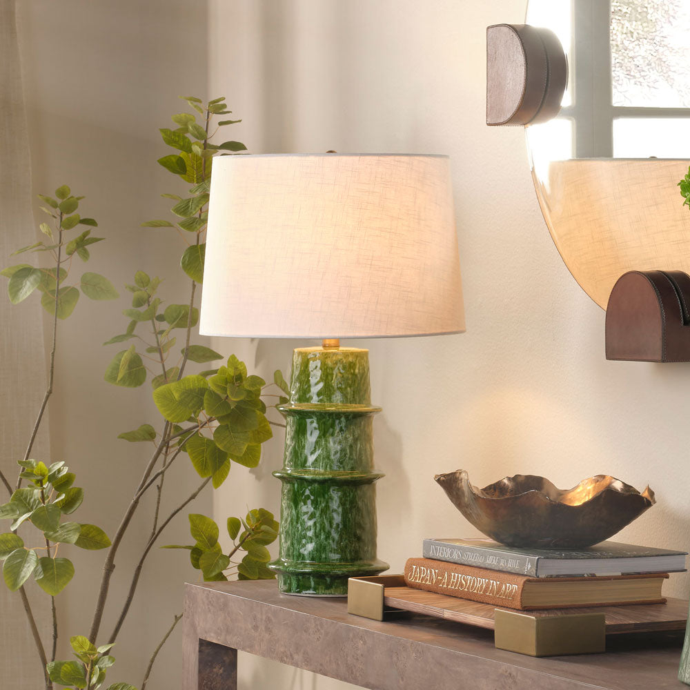 Saturn Table Lamp in living room.