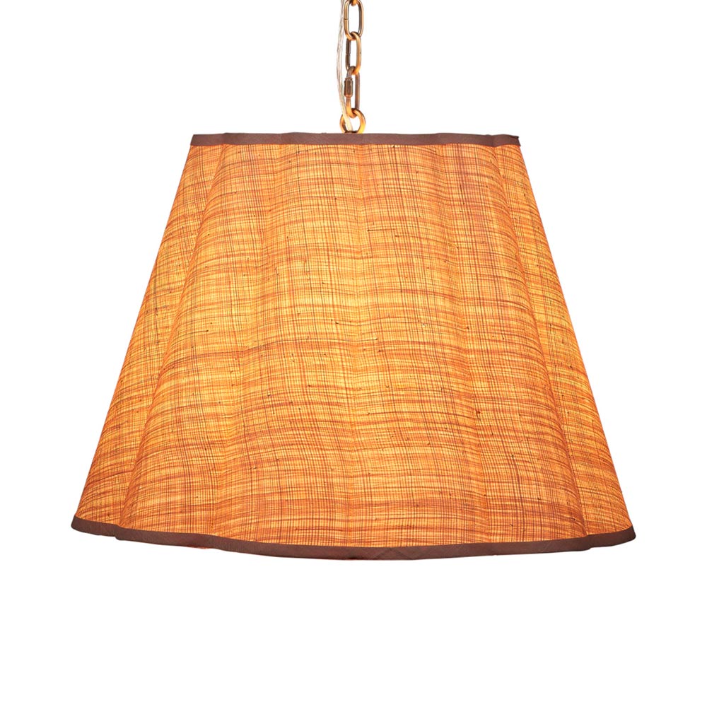 Scalloped Pendant Light in Detail.