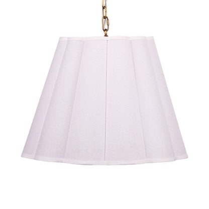 Scalloped Pendant Light in Detail.