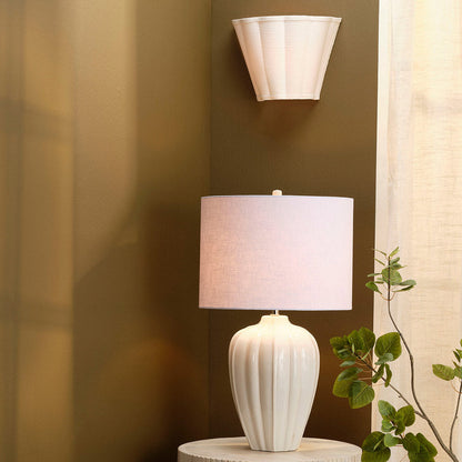 Scalloped Wall Light in Detail.
