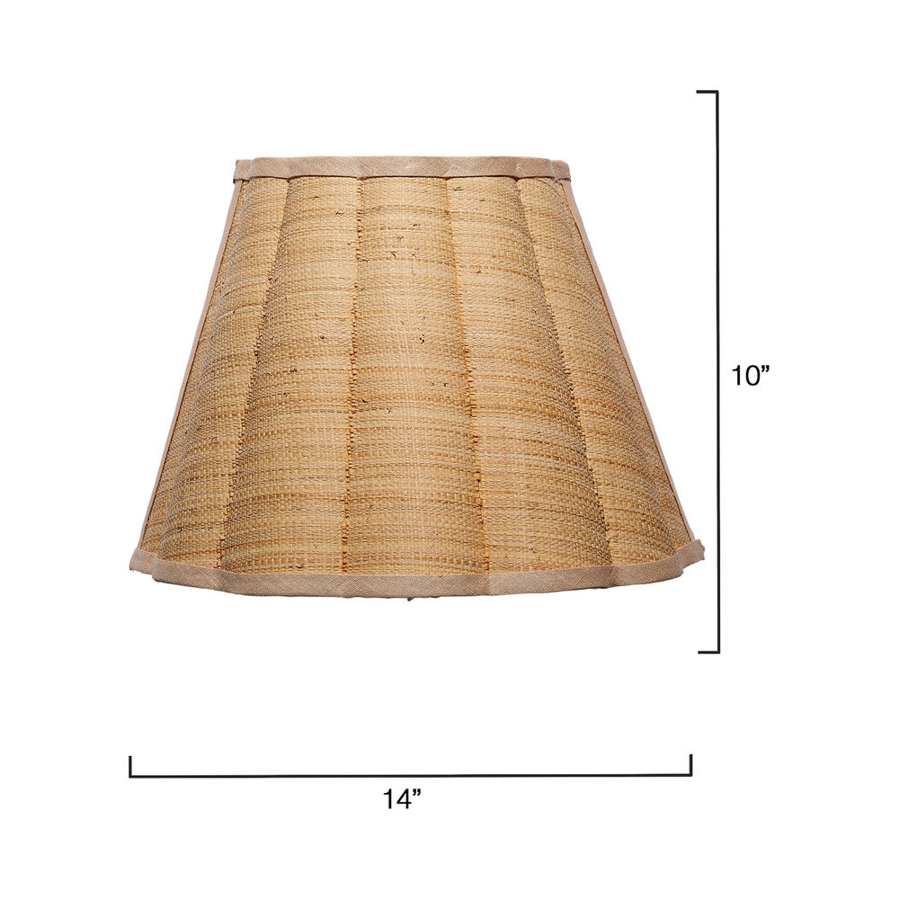Scalloped Wall Light - line drawing.