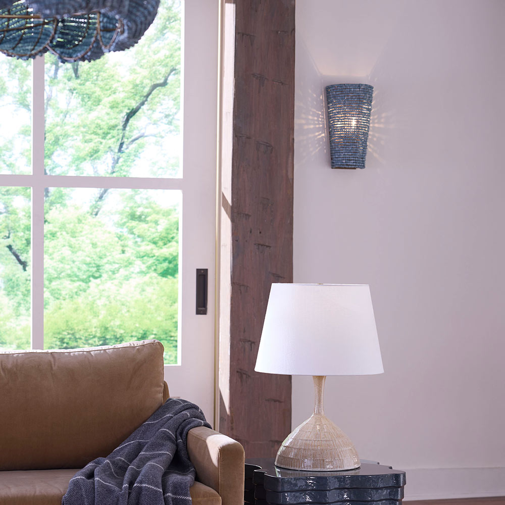Seawall Wall Light in living room.
