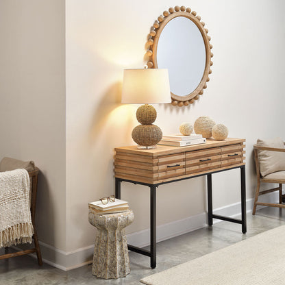 Sebastian Table Lamp in living room.