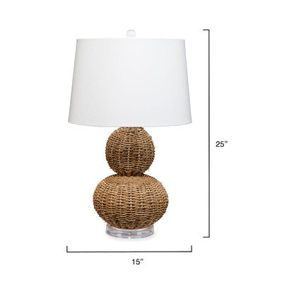 Sebastian Table Lamp - line drawing.