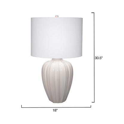 Seraphina Table Lamp - line drawing.