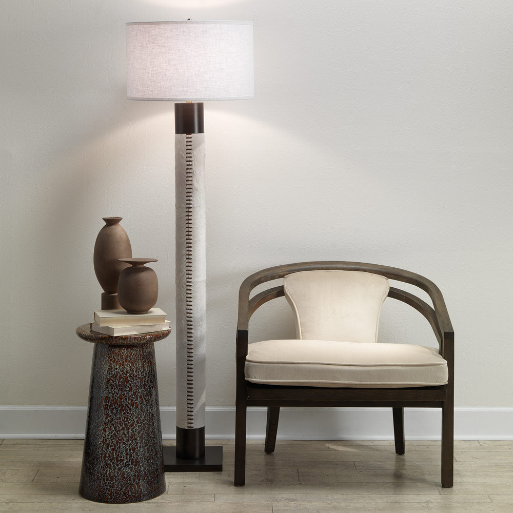 Sheridan Floor Lamp in living room.