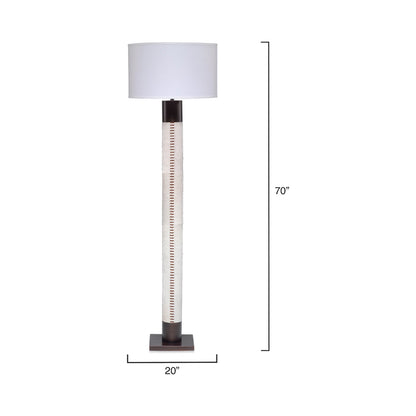 Sheridan Floor Lamp - line drawing.